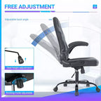 Sillón ergonómico giratorio de oficina de cuero sintético con soporte lumbar, silla de juego para computadora