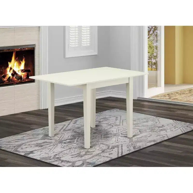Mesa rectangular HomeStock de 30x48 con 2 alas abatibles