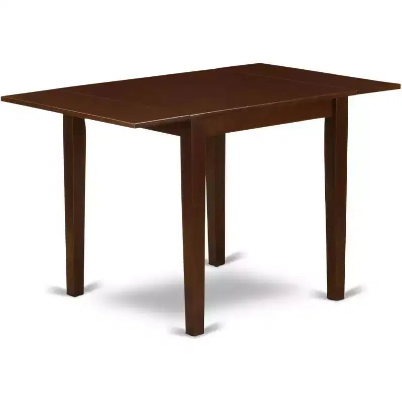 Mesa rectangular HomeStock de 30x48 con 2 alas abatibles