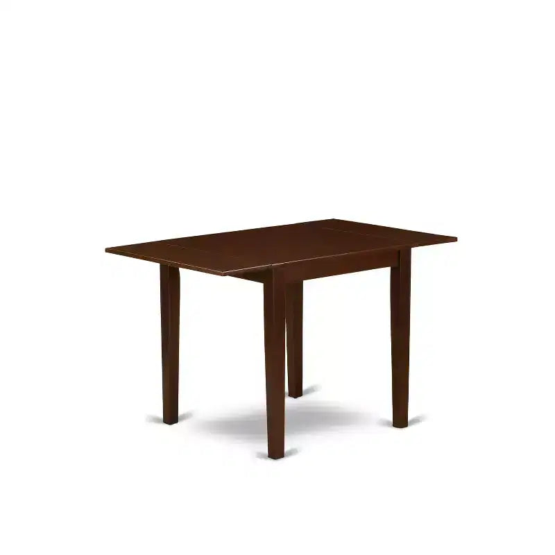 Mesa rectangular HomeStock de 30x48 con 2 alas abatibles