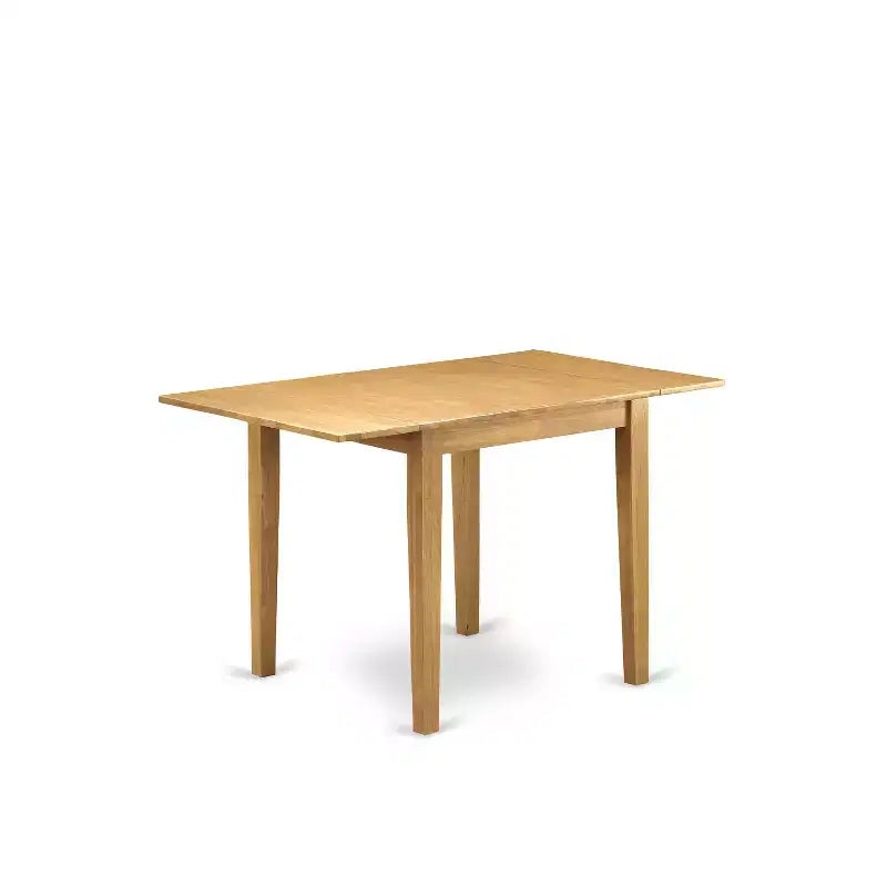 Mesa rectangular HomeStock de 30x48 con 2 alas abatibles
