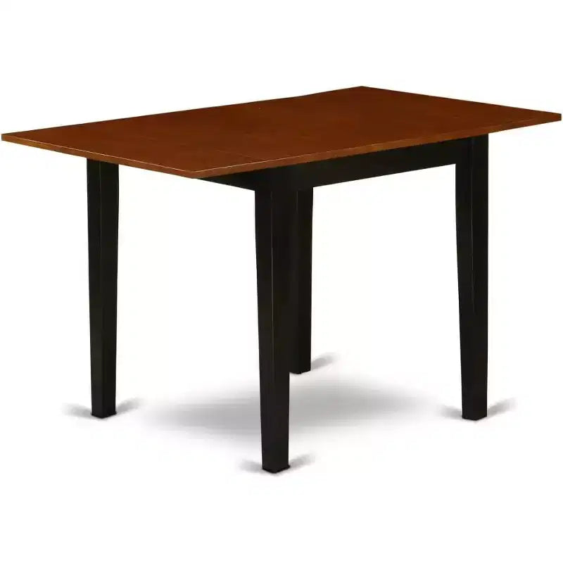 Mesa rectangular HomeStock de 30x48 con 2 alas abatibles