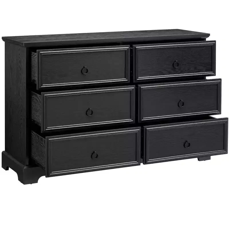 Gabinete auxiliar de 31.5 pulgadas de alto con 6 cajones AndMakers