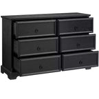 Gabinete auxiliar de 31.5 pulgadas de alto con 6 cajones AndMakers