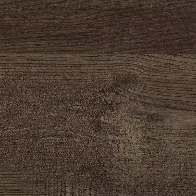 Cama de panel de madera tamaño completo GDFStudio Geoffrey rústica marrón
