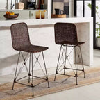 Taburete Minerva Weaved (Juego de 2) - BST6505 - Safavieh