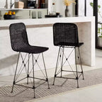 Taburete Minerva Weaved (Juego de 2) - BST6505 - Safavieh