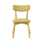 Christopher Knight Home Laila - Juego de comedor de 5 piezas de madera de caucho de estilo moderno de mediados de siglo con cojines
