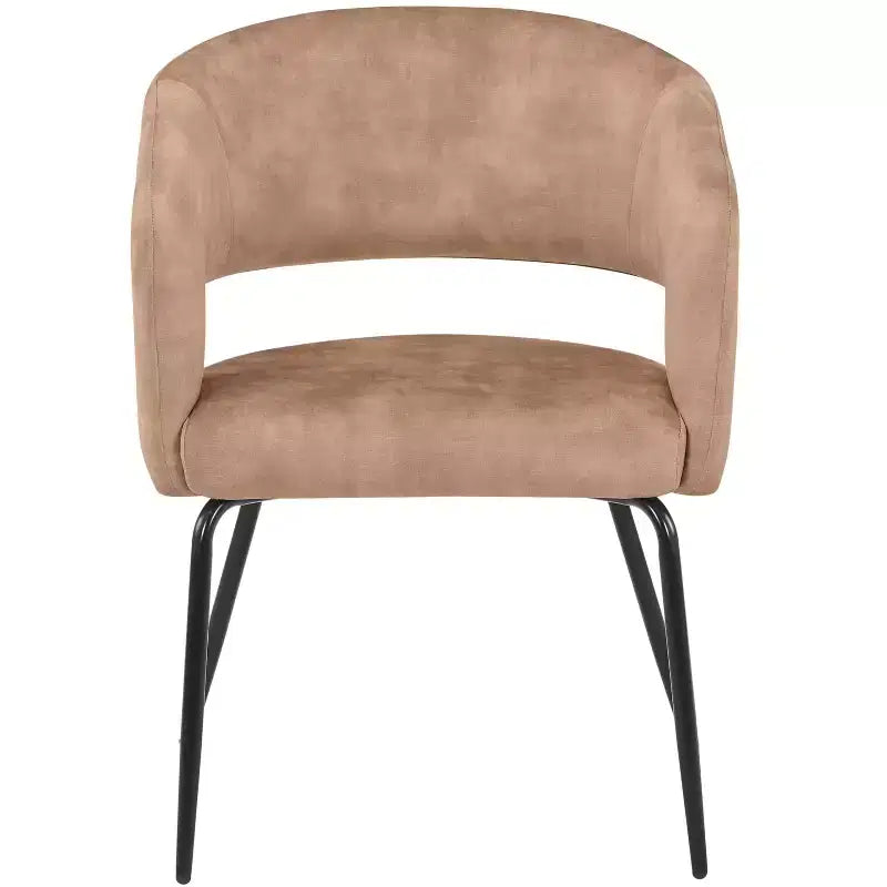 Juego de comedor de 5 piezas LeisureMod Verve con mesa de comedor redonda de 36 pulgadas con tapa de MDF negra y 4 sillas de comedor