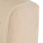 Juego de 2 sillas de comedor, sillas tapizadas sin brazos con respaldo alto en forma de ala y costuras de rombos con botones, azul/beige/gris/marrón/rojo/negro-Merax