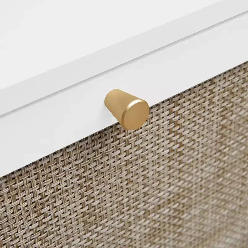 Vatros Rattan Zapatero de 3 Puertas Mueble Zapatero Moderno Independiente