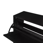 Vatros Rattan Zapatero de 3 Puertas Mueble Zapatero Moderno Independiente