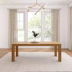 Mesa de comedor moderna (84in / 2134mm)