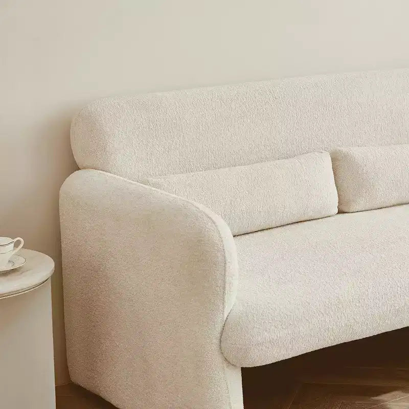 Sofá Cama MAYEERTY con USB, Cama Plegable Ajustable 3 en 1 y Bolsillo Lateral (Terciopelo)