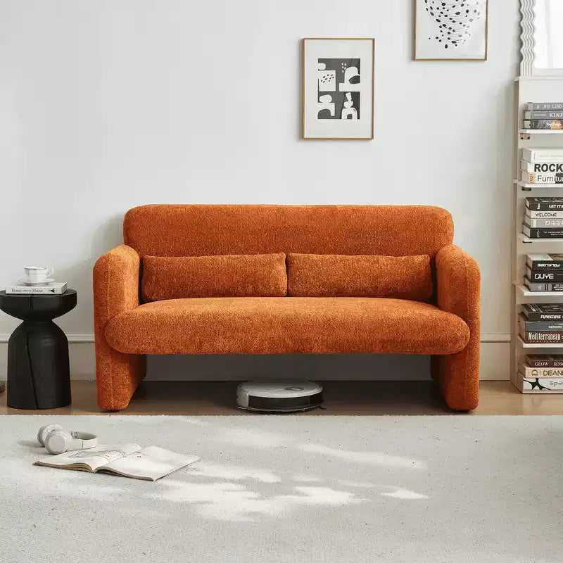 Sofá Cama MAYEERTY con USB, Cama Plegable Ajustable 3 en 1 y Bolsillo Lateral (Terciopelo)