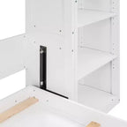 Cama de pared con estantes Whisen Murphy Bed