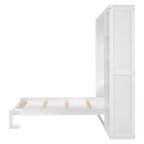 Cama de pared con estantes Whisen Murphy Bed