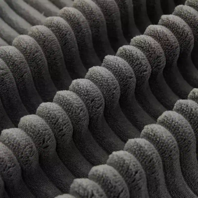 Sofá seccional extragrande en forma de L de 279 cm, sofá seccional Cloud con chaise longue y cojines, sofá de espuma sin estructura de pana suave para salas de estar, apartamentos, dormitorios