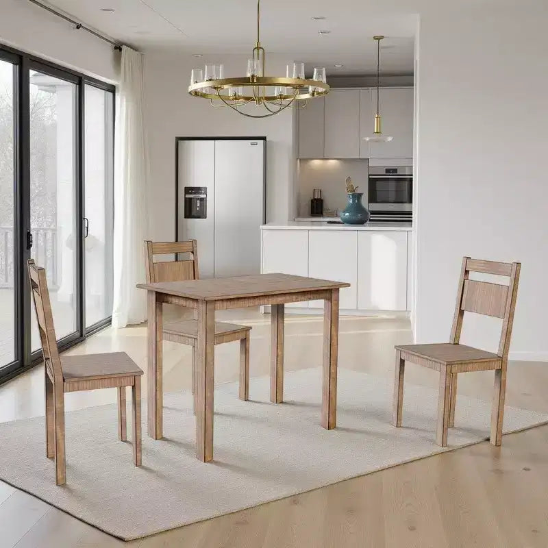 Mesa de comedor alta Royal Hampton | Tablero rectangular de 48 | Madera de caoba