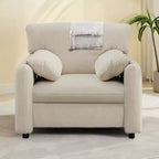 GDFStudio Caroline Sillón tapizado de chenilla moderno de 39 pulgadas