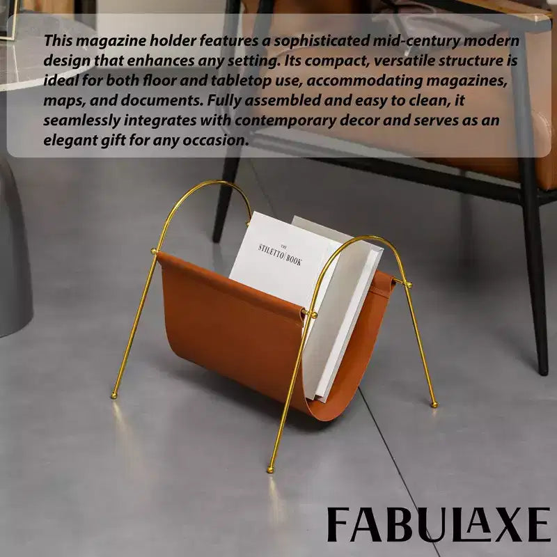 Fabulaxe - Organizador y Soporte de Revistas para Escritorio, Oficina, Sala de Estar, Salas de Espera, Revistas, Libros, Periódicos y Otros Materiales de Lectura 14