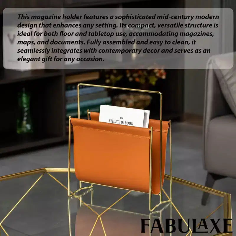 Fabulaxe - Organizador y Soporte de Revistas para Escritorio, Oficina, Sala de Estar, Salas de Espera, Revistas, Libros, Periódicos y Otros Materiales de Lectura 14