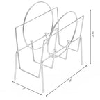 Fabulaxe - Organizador y Soporte de Revistas para Escritorio, Oficina, Sala de Estar, Salas de Espera, Revistas, Libros, Periódicos y Otros Materiales de Lectura 14