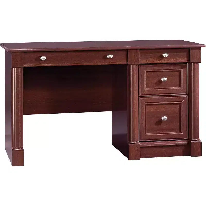 Escritorio ejecutivo HomeStock Palladia marrón 23.5D x 53.12W x 30H Panel desplegable 144 lbs