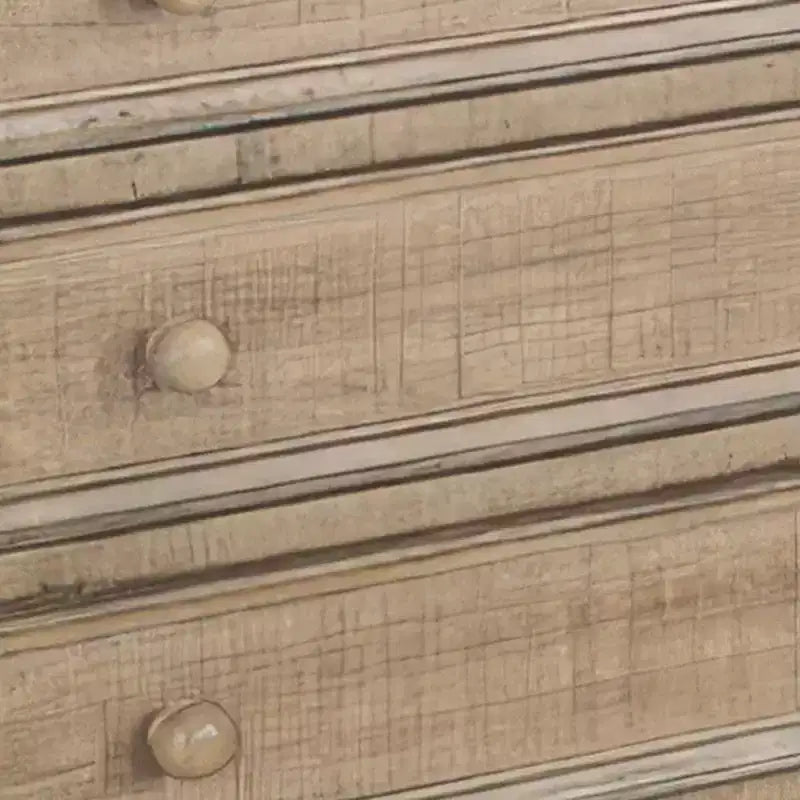 Mesa Auxiliar Royal Hampton 28 | 3 cajones con tiradores redondos | Madera de Caoba