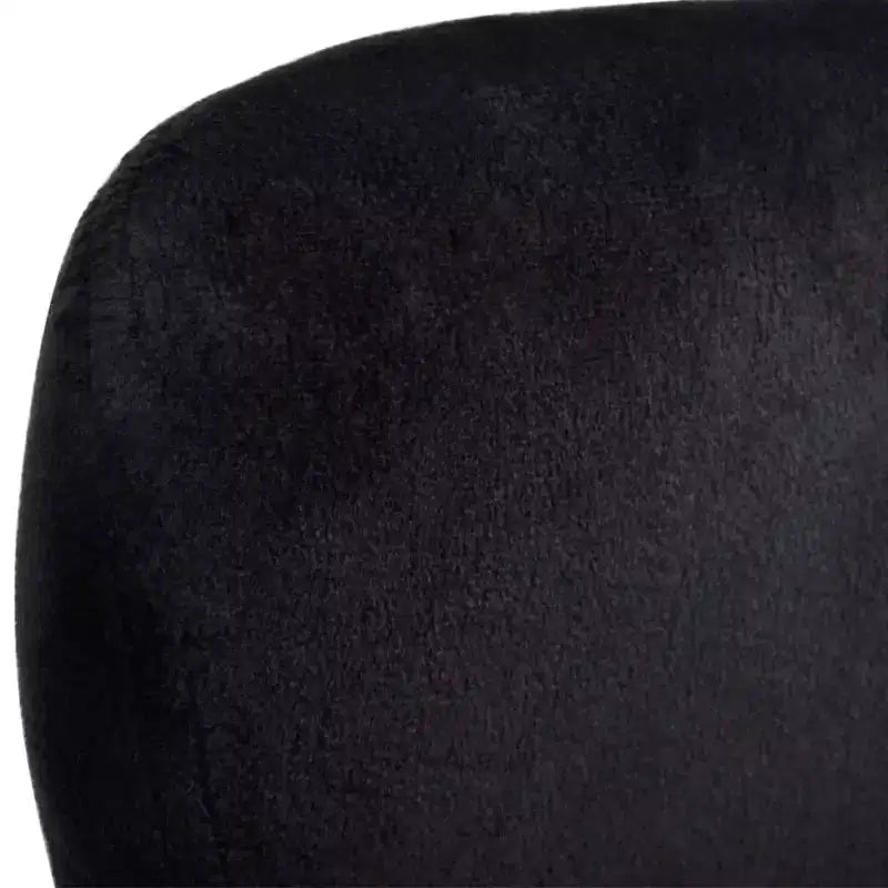 vidaXL Sillón tapizado giratorio Accent para sala de estar y dormitorio - Negro