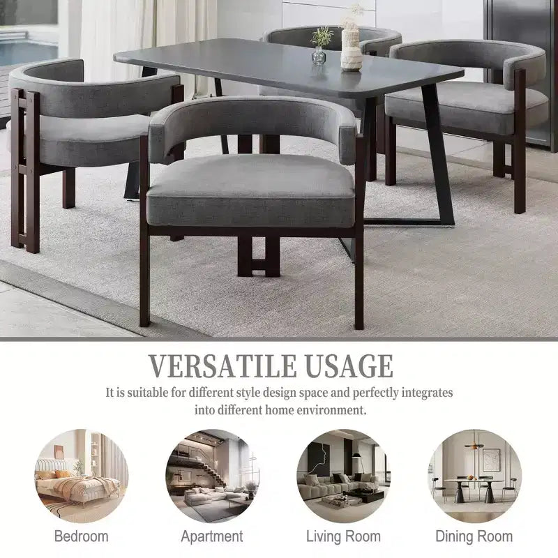 MAYEERTY Mesa de Bar Cuadrada Minimalista de 31.5 pulgadas, con Cubierta de MDF Grano de Madera Oscura, Pedestal Robusto y Reposapiés Metálico, Mesa de Pub Compacta para 2-4 Personas