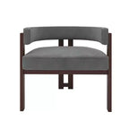 MAYEERTY Mesa de Bar Cuadrada Minimalista de 31.5 pulgadas, con Cubierta de MDF Grano de Madera Oscura, Pedestal Robusto y Reposapiés Metálico, Mesa de Pub Compacta para 2-4 Personas