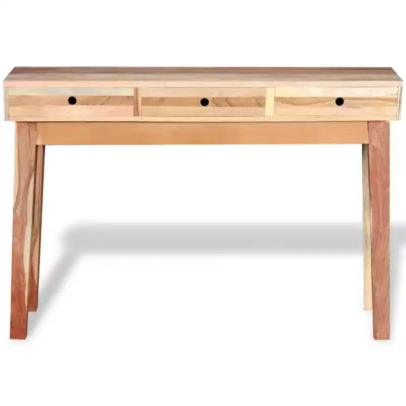 vidaXL Mesa Consola de Madera Maciza Reciclada