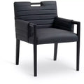 Meridian Furniture,Aimee Vegan Leather Dining Arm Chair
