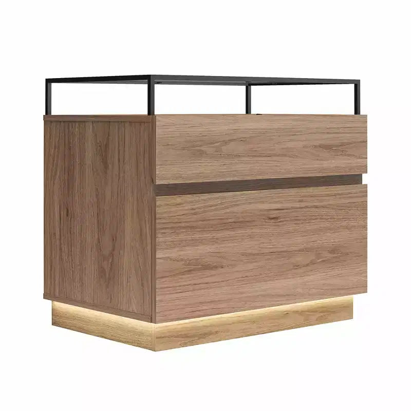 RealRooms Devon Nightstand with Drawers