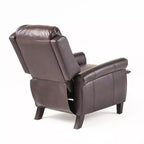 GDFStudio Pacific Sillón Reclinable Contemporáneo Tapizado con Respaldo y Patas de Madera de Abedul