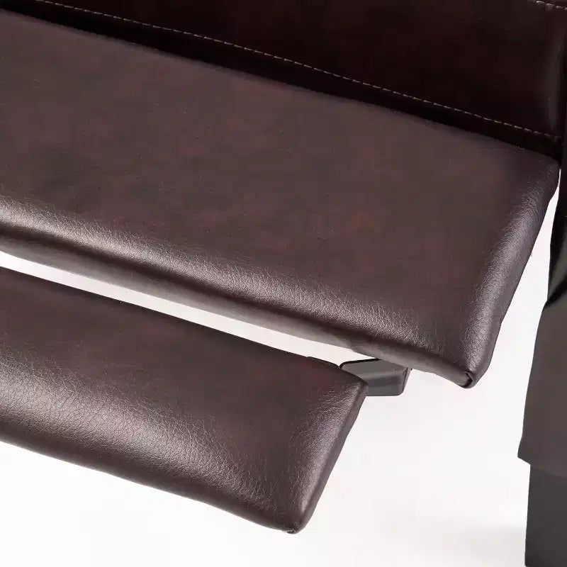 GDFStudio Pacific Sillón Reclinable Contemporáneo Tapizado con Respaldo y Patas de Madera de Abedul