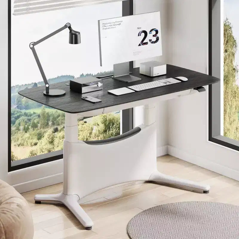 LumiDesk Escritorio Eléctrico Ajustable en Altura Todo en 1 Inteligente, Modular y Ergonómico