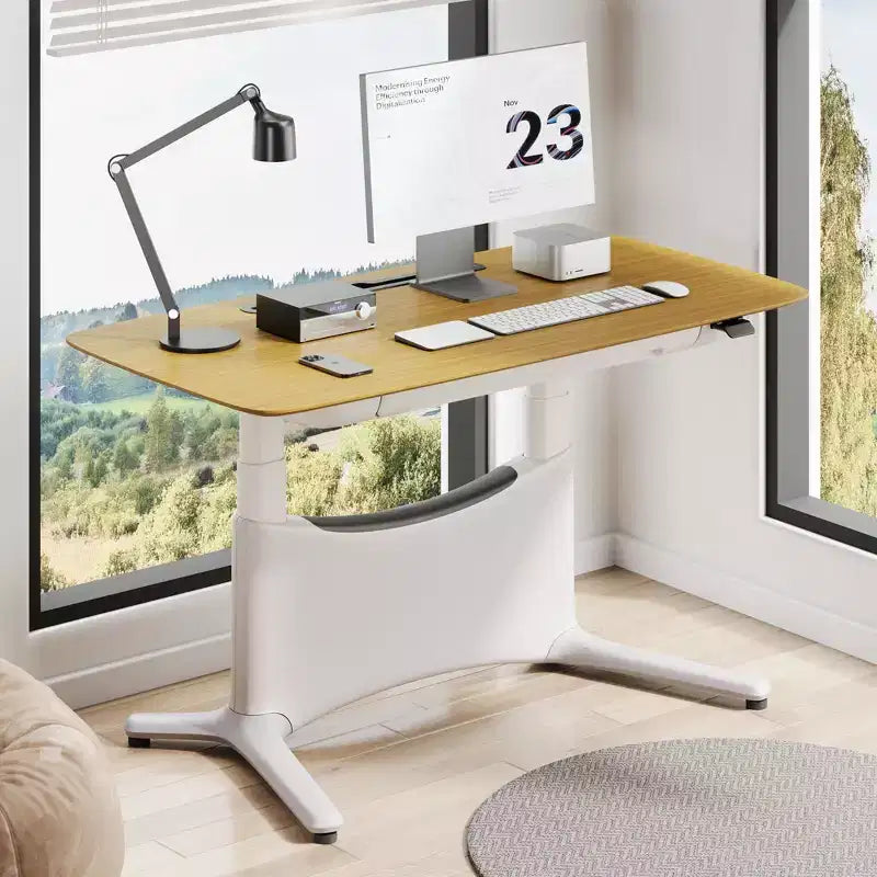 LumiDesk Escritorio Eléctrico Ajustable en Altura Todo en 1 Inteligente, Modular y Ergonómico