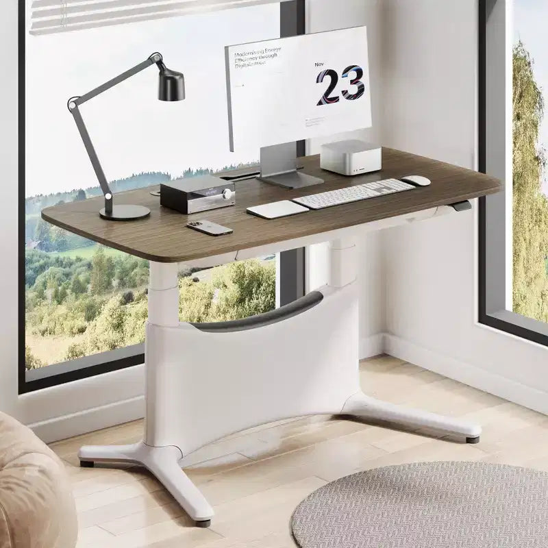 LumiDesk Escritorio Eléctrico Ajustable en Altura Todo en 1 Inteligente, Modular y Ergonómico