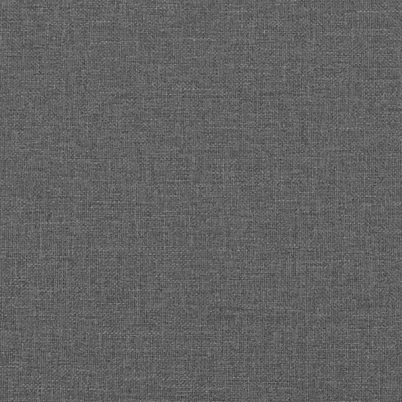vidaXL Juego de 2 Sofás Modernos con Cojines Cilíndricos - Tela Gris Oscuro, Estructura de Madera Contrachapada y Metal, Solución de Asientos para Interiores