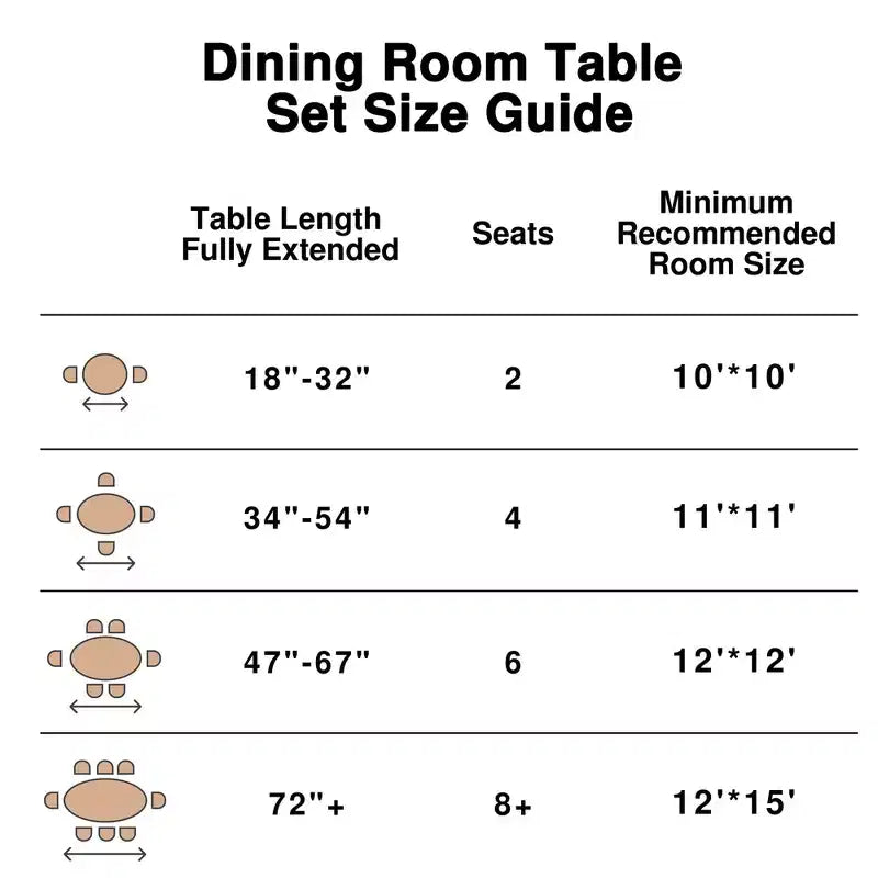 Mesa de comedor redonda de ratán negro de 46 pulgadas para 4-6 personas, apta para comedor y sala de estar