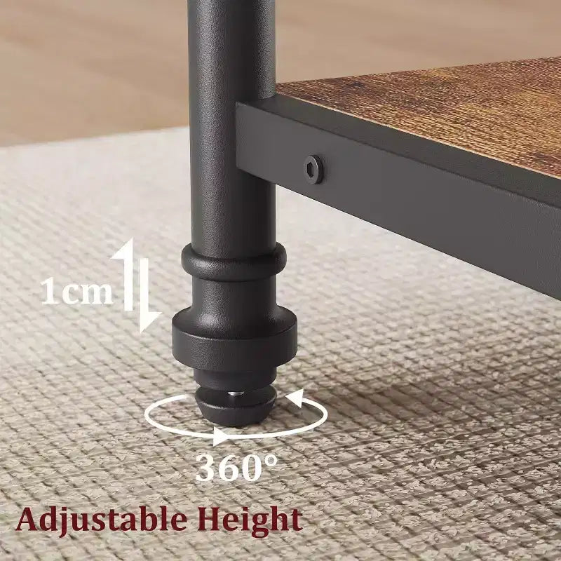 Mesa de comedor redonda GustoWave de 47.2 pulgadas para 4 personas