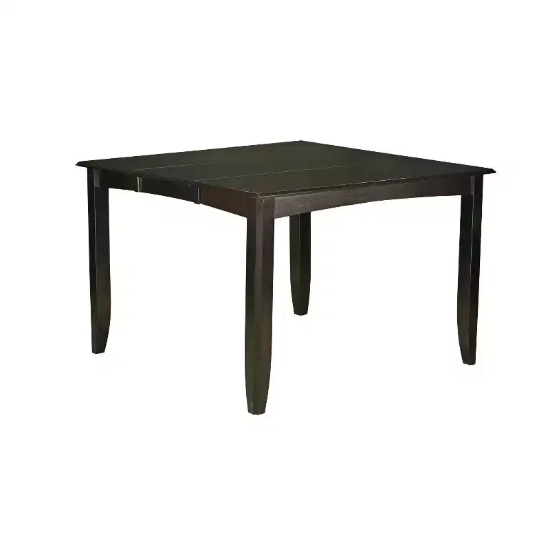 HomeStock Belmont - Juego de comedor de altura de mostrador - Mesa cuadrada y sillas de comedor, color capuchino