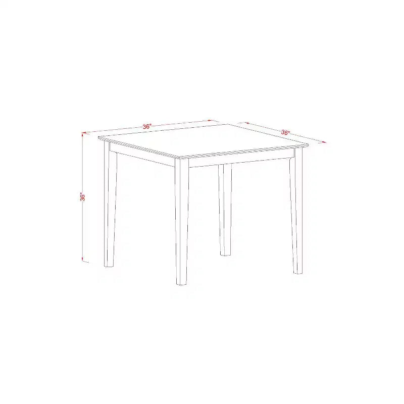 Juego de muebles de comedor HomeStock Belmont de 5 piezas que incluye una mesa de comedor redonda con pedestal y 4 sillas con asiento de madera, 42x42 pulgadas, blanco lino