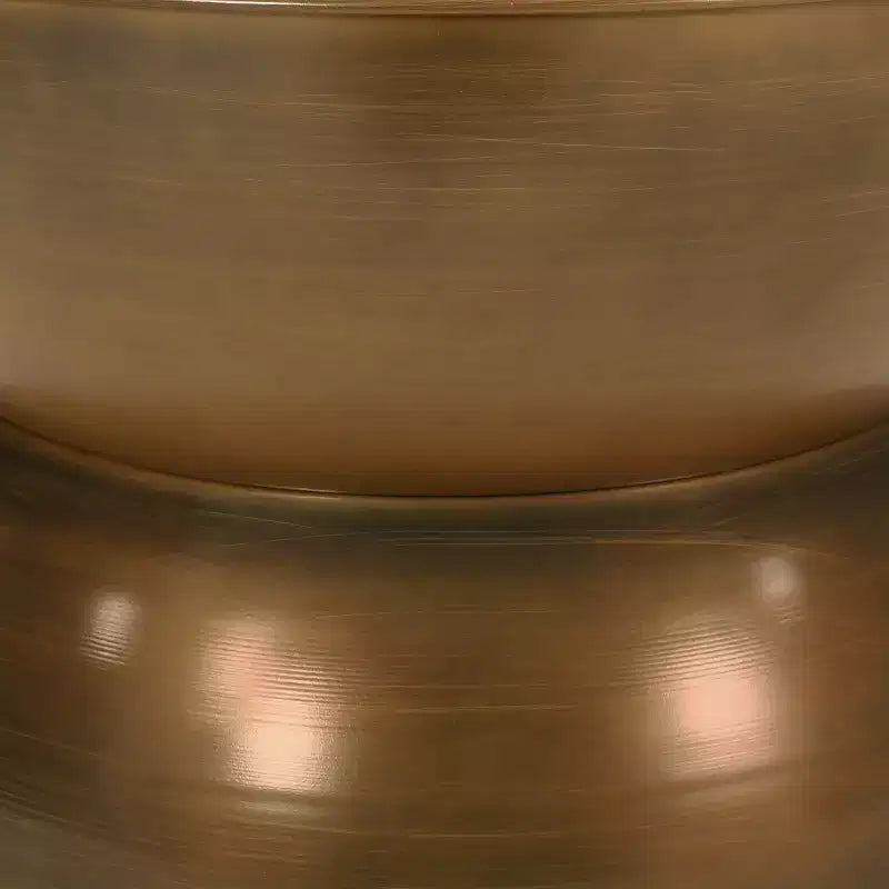 Mesa de centro moderna de hierro en forma de reloj de arena Sparling de GDFStudio