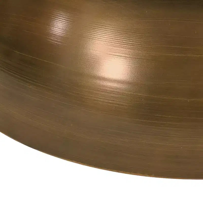 Mesa de centro moderna de hierro en forma de reloj de arena Sparling de GDFStudio