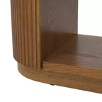 Mesa consola multifuncional moderna Brad para entrada con estantes abiertos de Christopher Knight Home