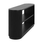 Mesa consola multifuncional moderna Brad para entrada con estantes abiertos de Christopher Knight Home