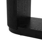 Mesa consola multifuncional moderna Brad para entrada con estantes abiertos de Christopher Knight Home